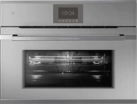 Компактный духовой шкаф с СВЧ Kuppersbusch CBM 6550.0 G3 Silver Chrome