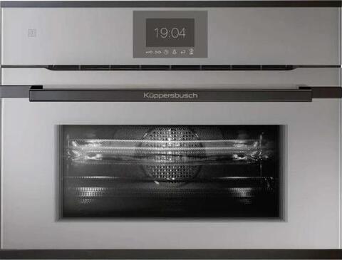 Компактный духовой шкаф с СВЧ Kuppersbusch CBM 6550.0 G2 Black Chrome
