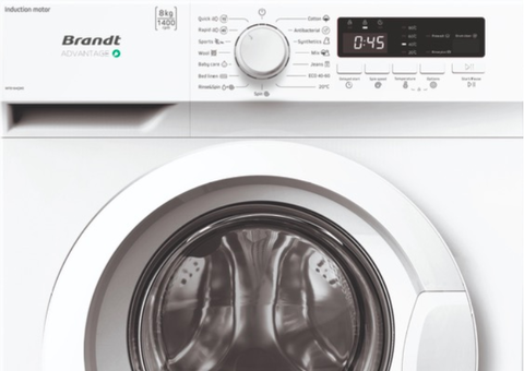 Отдельностоящая стиральная машина BRANDT WFB184QWE — фото 3