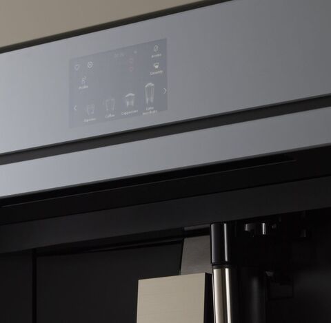 Кофемашина V-ZUG CoffeeCenter V6000 45 платиновое стекло COC6T-25005 — фото 6