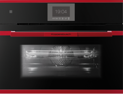 Компактный духовой шкаф с СВЧ Kuppersbusch CBM 6550.0 S8 Hot Chili